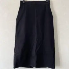 UNIQLO ユニクロ ウルトラストレッチナロースカート丈短め XS BLACK