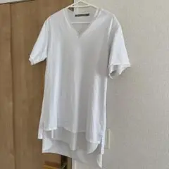 Francis MORKS Vネック Tシャツ 4ホワイト
