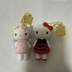 ハローキティ展 シークレット マスコットチャーム フェアリー ドレス 2点セット
