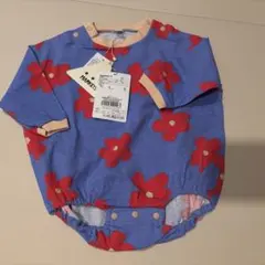 マーキーズ　花柄ロンパース