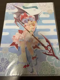東方Project A6クリアファイル レミリア・スカーレット ダイソー 百均