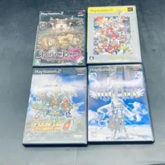 250818T　PS2 まとめ7　ゲームソフト 4本セット