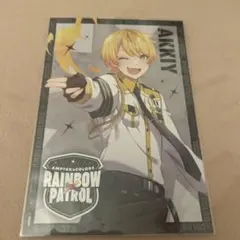 AMPTAK×COLORS あっきぃ カード ブロマイド 特典