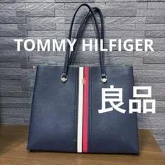 良品TOMMYHILFIGERトミーヒルフィガートートバックA4通勤通学肩がけ