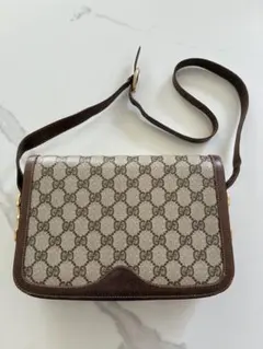 Gucci GGモノグラムショルダーバッグ PVC オールド ハンドバッグ