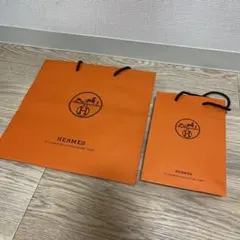 HERMES ショッピングバッグ 2点セット