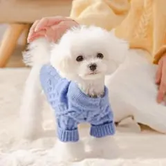 犬服 ペットセーター 冬服 ドッグウェア 防寒 450のサムネイル