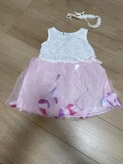 ベビーヘアバンド つきSPUNKYKIDS ベビードレス