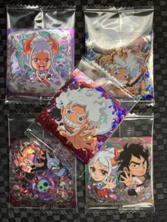 ワンピースウエハース　ワノ国編　ルフィsgr　ヤマトsp　カイドウsp　モモの助