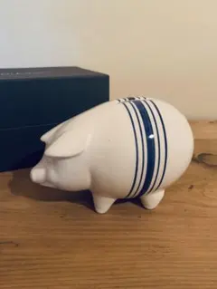希少　ラルフローレン　ブタ貯金箱　陶器 インテリアのサムネイル