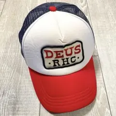 希少 Deus Xs Machina ロンハーマン 限定コラボキャップ 赤 青