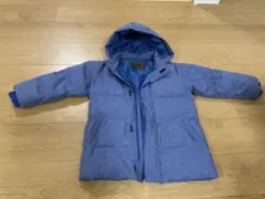 Branshes フード付き中綿ジャケット 青　120cm