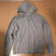 Champion グレー フルジップパーカー X-LARGE