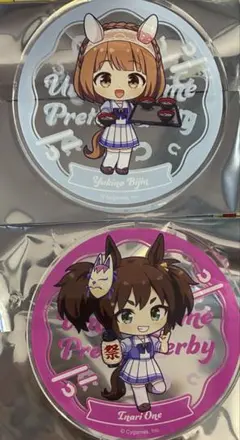 イナリワン ユキノビジン ウマ娘 グラッテ アクリルコースター アニメイト