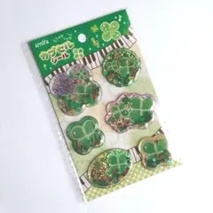 カプセルシール シャカシャカ 平成レトロ 四つ葉のクローバー