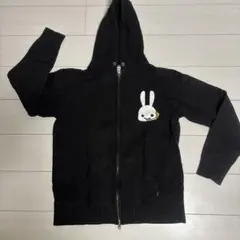 CUNE ブラック ウサギパーカー Ｌのサムネイル