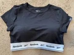 Reebok クロップドトップ Mサイズ ブラック
