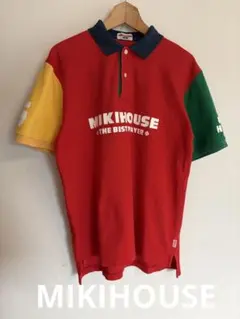 MIKI HOUSE ミキハウス ビッグロゴポロシャツ ブラック L レトロ 2025年最新】ミキハウス ポロシャツ メンズの人気アイテム