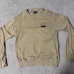 BILLABONG ベージュ スウェット Mサイズ
