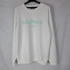 a884 BALMAIN /バルマン　ロゴ　スウェット　トレーナー　S サイズのサムネイル