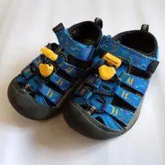 KEEN キーン　15センチ　キッズ　サンダル 青色