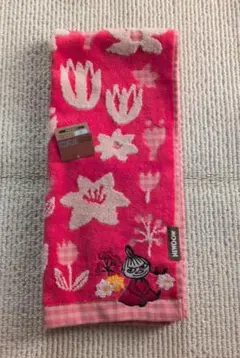 リトルミイ 刺繍入りフェイスタオル　レッドのサムネイル