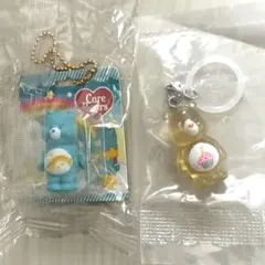 ケアベア　ガチャ ブルー⭐︎イエロー2個セット