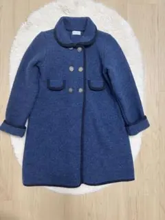 美品　Amaia Kid アマイアキッズ　ウールコート　8