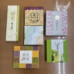 【6月16日までの出品】お菓子詰め合わせ　6点セットのサムネイル