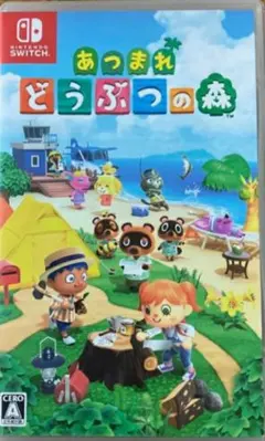 あつまれどうぶつの森　Switch　ケース・ソフトセット