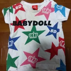 BABYDOLL 星柄 Tシャツ 90サイズ