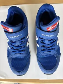New Balance キッズスニーカー 20 US 青　ハンゾー