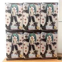 初音ミク　SPM スーパープレミアムフィギュア　にゃんこ　6個セット