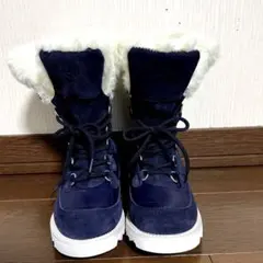 【未使用】お値下げAIGLE エーグル　ムートン調ボアキルティングデザインブーツ