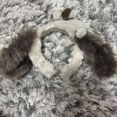 スヌーピー SNOOPY 犬耳 カチューシャ USJ ユニバ ブラウン