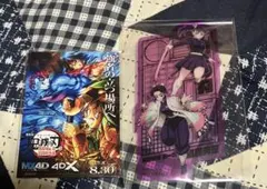 鬼滅の刃 無限城編 入場者特典 4DX ステッカー クリアカード しのぶ カナヲ