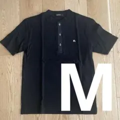 BURBERRY BLACK LABEL ブラックポロシャツ サイズ3
