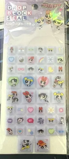 タイルシール　パワーパフガールズ　おすそ分け