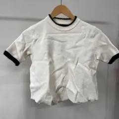【12月処分】 ZARA 半袖ニット ホワイト