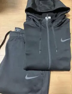 極美品【NIKE】ナイキ　スウェット　上下セットアップ黒2XL
