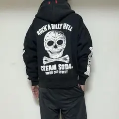 CREAM SODAクリームソーダROCK'A BILLYジップアップパーカーMのサムネイル