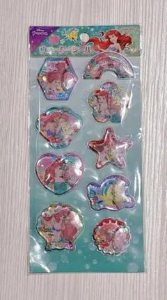 新品未開封　リトルマーメイド　ウォーターシール