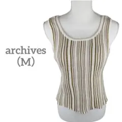 リブ タンクトップ