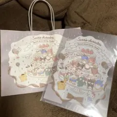 限定　サンリオアニバーサリーマーケット　ショッパー&クリアファイル