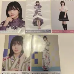 乃木坂46 中西アルノ　生写真　まとめ売り　5枚