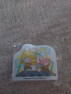 プロセカ サンリオコラボ　鏡音リン　 アクリルクリップ　ガチャガチャ　新品未開封