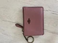 COACH カードケース コインケース ピンク