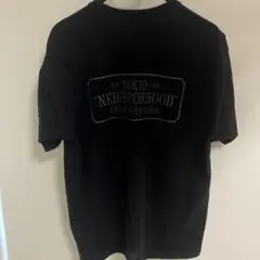 リバーシブル・肉厚生地】ネイバーフッド Tシャツ 炭黒×カーキ XL相当 