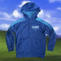 00's　PUMA フルジップ パーカー　archive テック　y2k　もんた