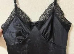 vintage 海外古着 お花のレース　プチリボン　ランジェリー　キャミソールのサムネイル